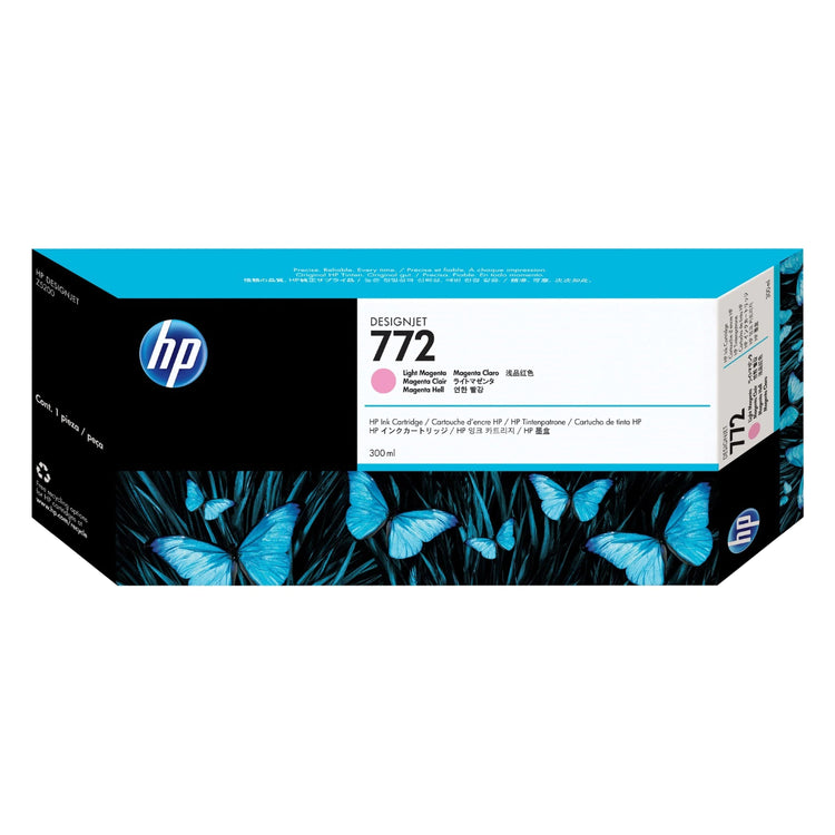HP 772 - 300ml (CN631A) Light Magenta Original Inkjet Cartridge - Cartouches Certifiées