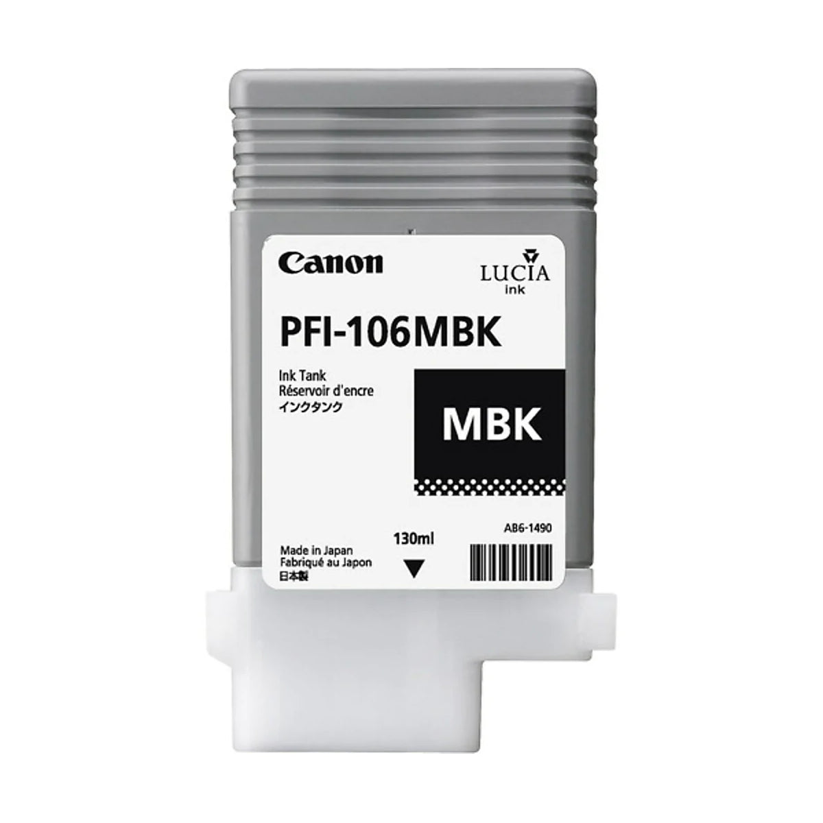 CANON PFI-106 (6620B001AA) Matte Black Original Inkjet Cartridge - Cartouches Certifiées