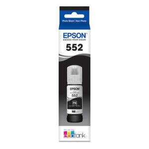 EPSON T552 (T552120-S) Photo Black Original Inkjet Cartridge - Cartouches Certifiées