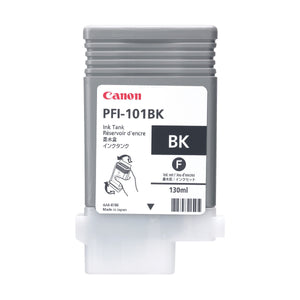 CANON PFI-101 (0883B001AA) Black Original Inkjet Cartridge - Cartouches Certifiées