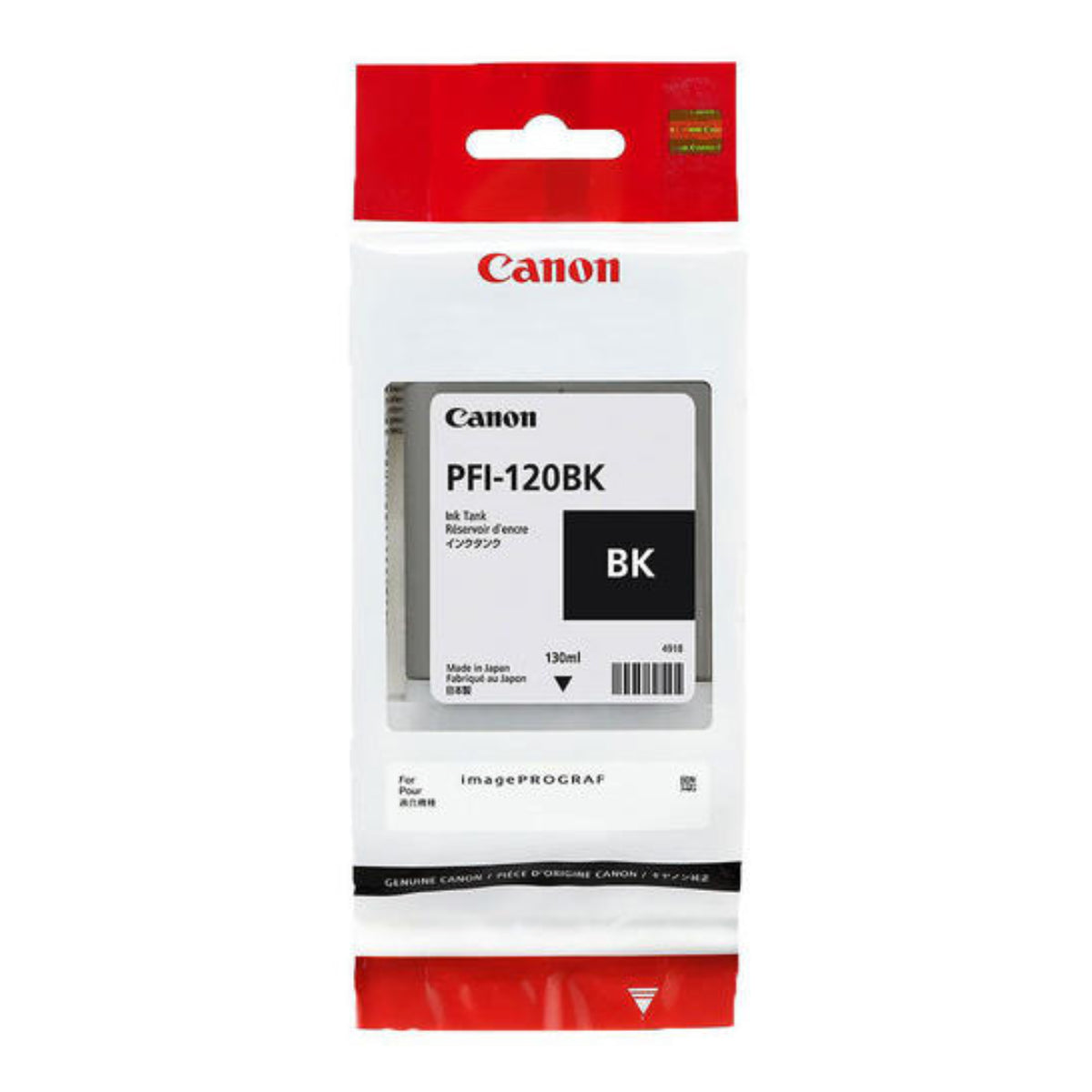 CANON PFI-120BK (2885C001) Black Original Toner Cartridge - Cartouches Certifiées