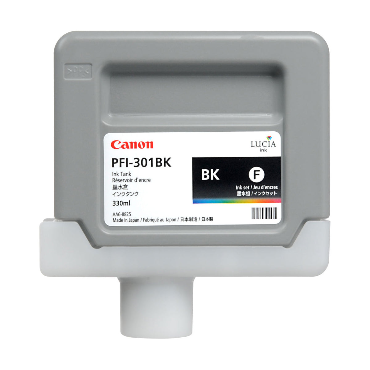 CANON PFI-301 (1486B001AA) Black Original Inkjet Cartridge - Cartouches Certifiées