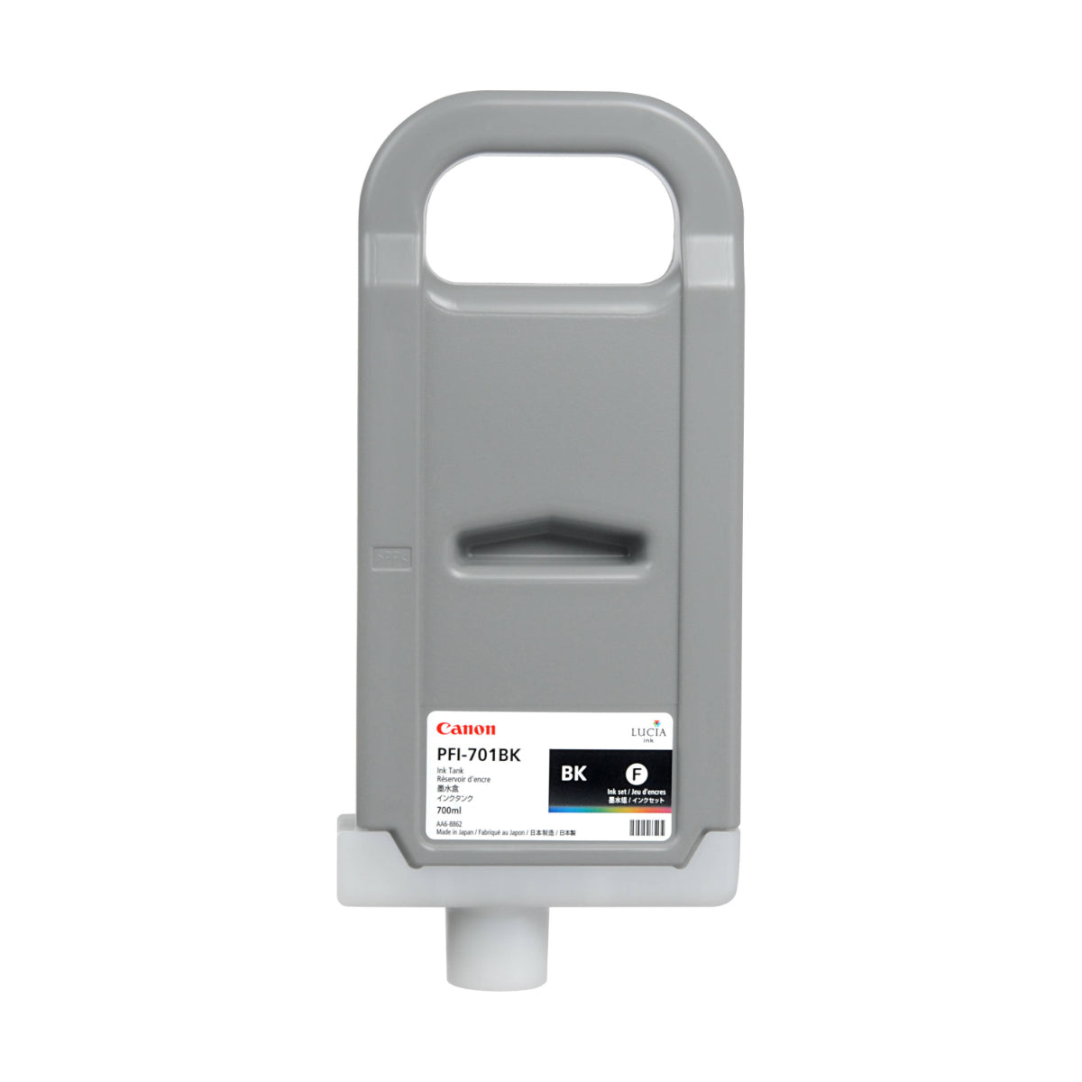 CANON PFI-701 (0900B001AA) Black Original Inkjet Cartridge - Cartouches Certifiées