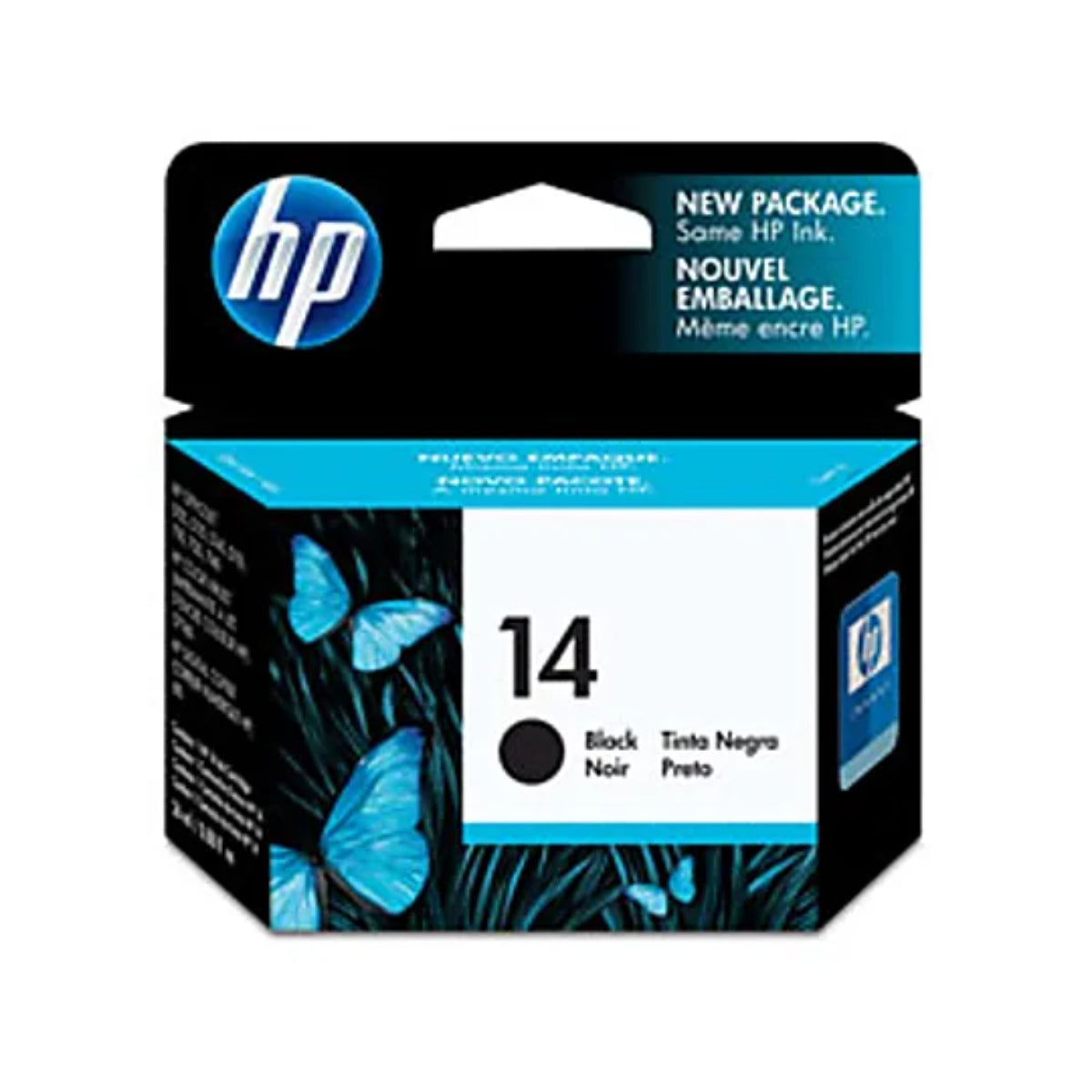HP 14 (C5010A) Black Original Inkjet Cartridge - Cartouches Certifiées