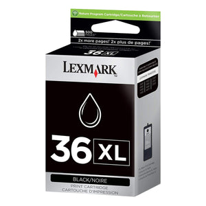 LEXMARK 36XL Black Original Inkjet Cartridge - Cartouches Certifiées