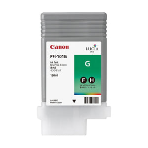 CANON PFI-101 (0890B001AA) Green Original Inkjet Cartridge - Cartouches Certifiées