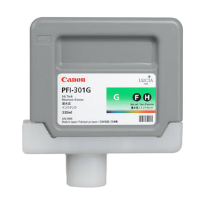 CANON PFI-301 (1493B001AA) Green Original Inkjet Cartridge - Cartouches Certifiées