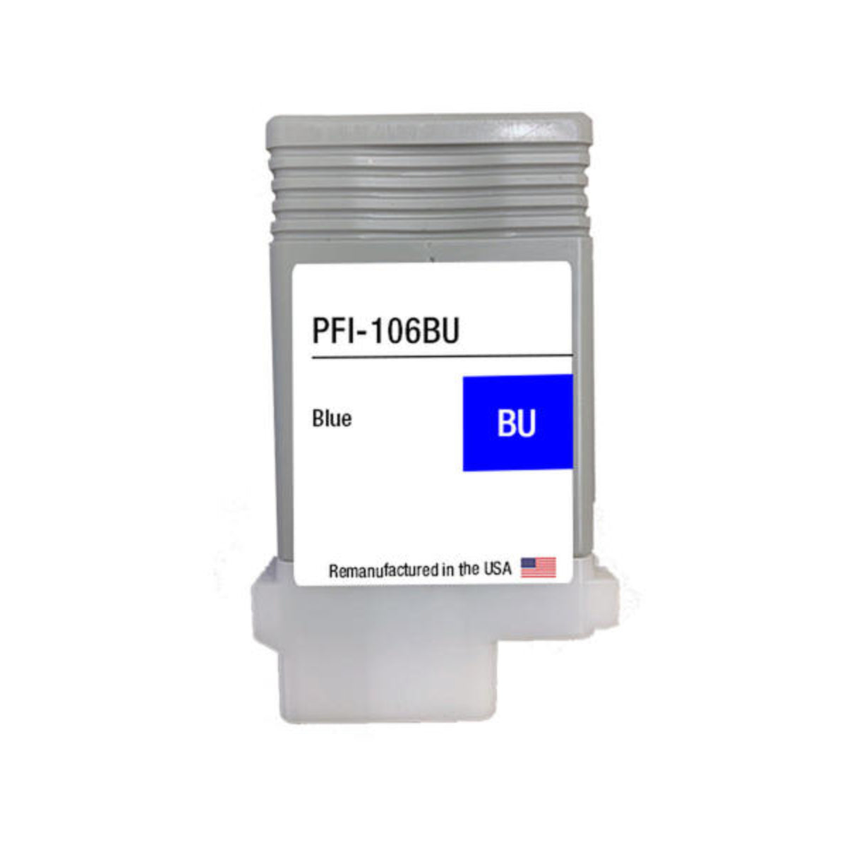 Refurbished CANON PFI-106 130ml (6629B001AA) Blue Inkjet Cartridge - Cartouches Certifiées