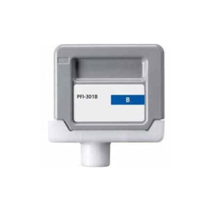 Compatible CANON PFI-301B (1494B001AA) Blue Inkjet Cartridge Premium Quality - Cartouches Certifiées