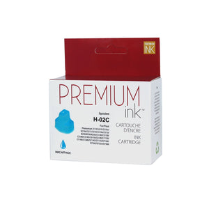 Refurbished HP 02 (C8771WN) Cyan Inkjet Cartridge - Cartouches Certifiées