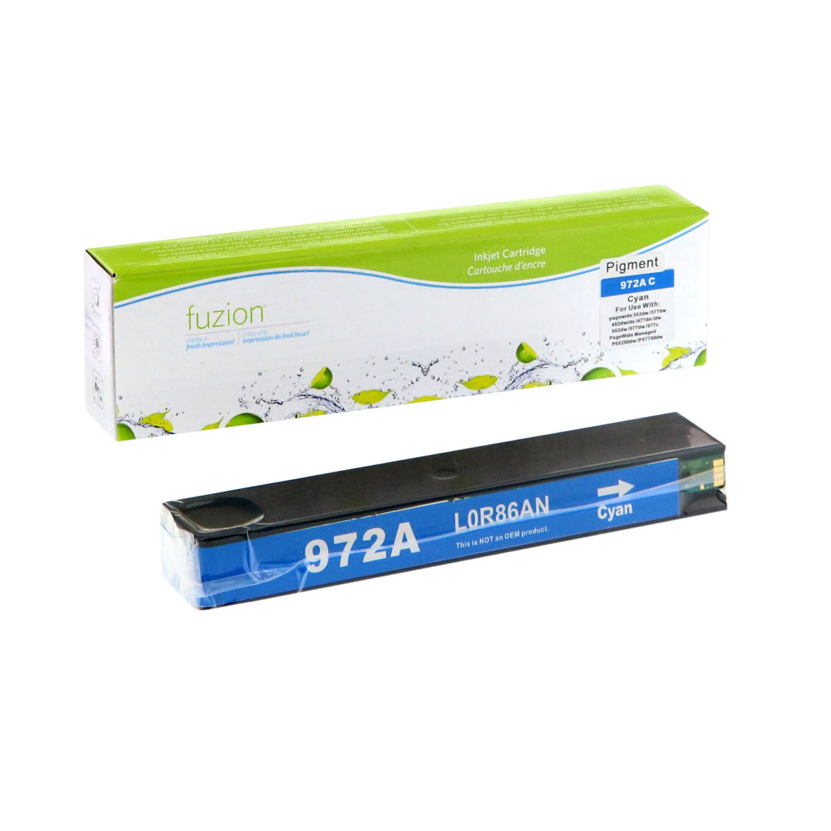 Refurbished HP 972A (L0R86AN) Cyan Inkjet Cartridge - Cartouches Certifiées