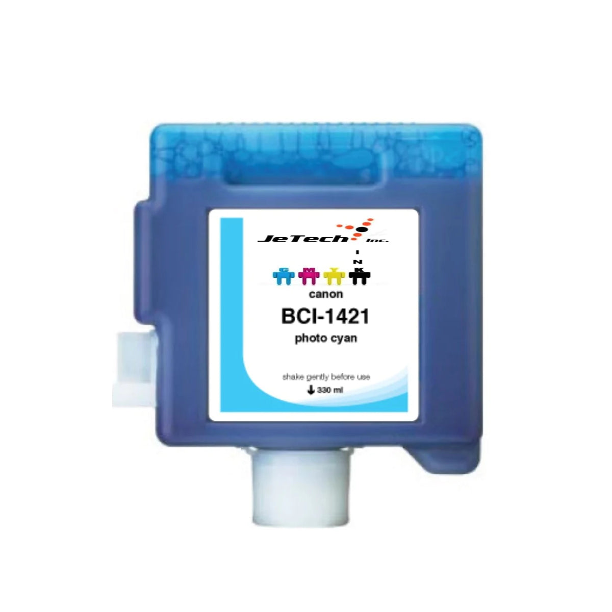 Refurbished CANON BCI-1421 (8371A001AA) Photo Cyan Inkjet Cartridge - Cartouches Certifiées