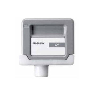 Refurbished CANON PFI-301GY (1495B001AA) Gray Inkjet Cartridge - Cartouches Certifiées