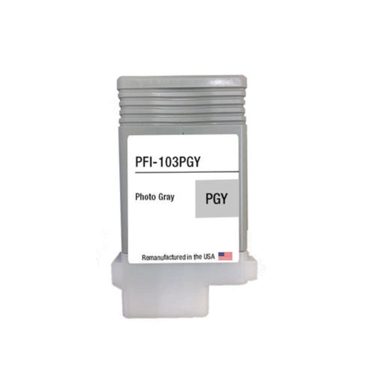 Refurbished CANON PFI-103 (2214B001AA) Gray Photo Inkjet Cartridge - Cartouches Certifiées