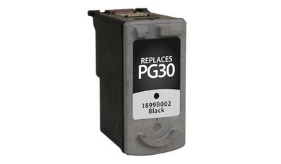 Refurbished CANON PG-30 (1899B002) Black Inkjet Cartridge - Cartouches Certifiées