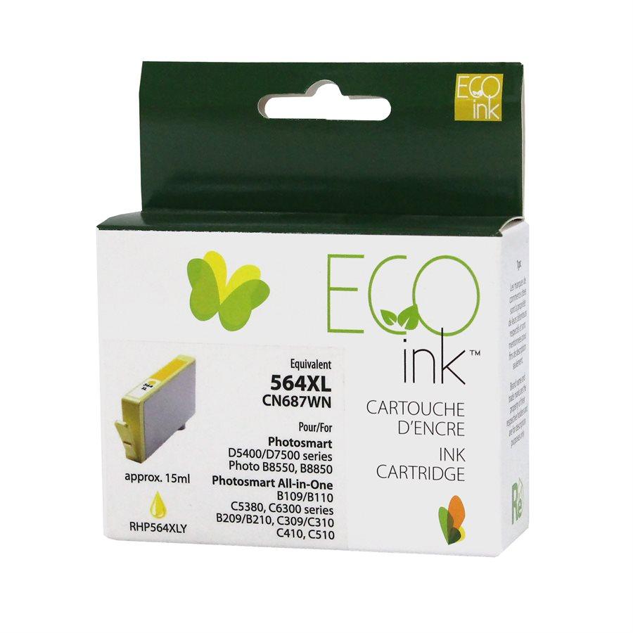 Refurbished HP 564XL (CB325WN) Yellow Inkjet Cartridge - Cartouches Certifiées