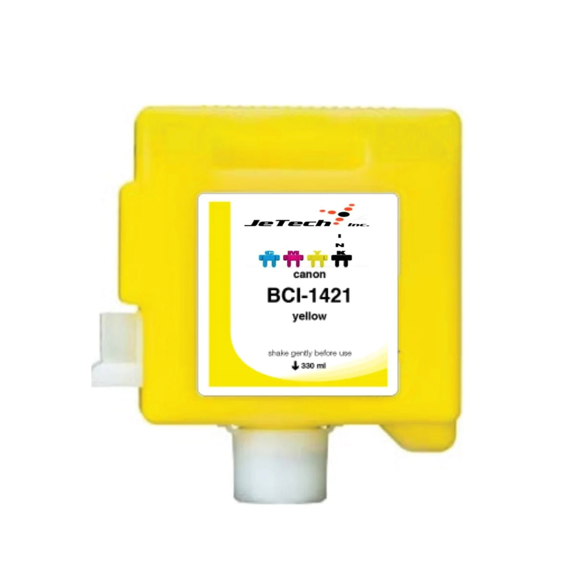 Compatible CANON BCI-1421 (8370A001AA) Yellow Inkjet Cartridge Premium Quality - Cartouches Certifiées