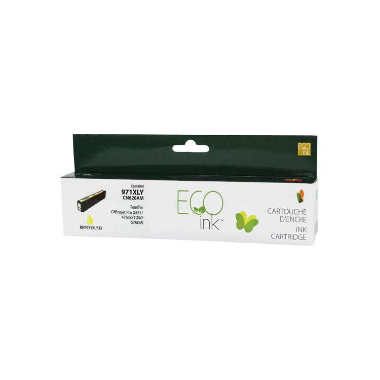 Refurbished HP 971XL (CN628AM) Yellow Inkjet Cartridge - Cartouches Certifiées