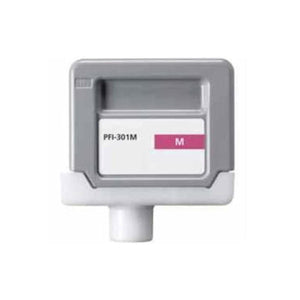 Compatible CANON PFI-301M (1488B001AA) Magenta Inkjet Cartridge Premium Quality - Cartouches Certifiées
