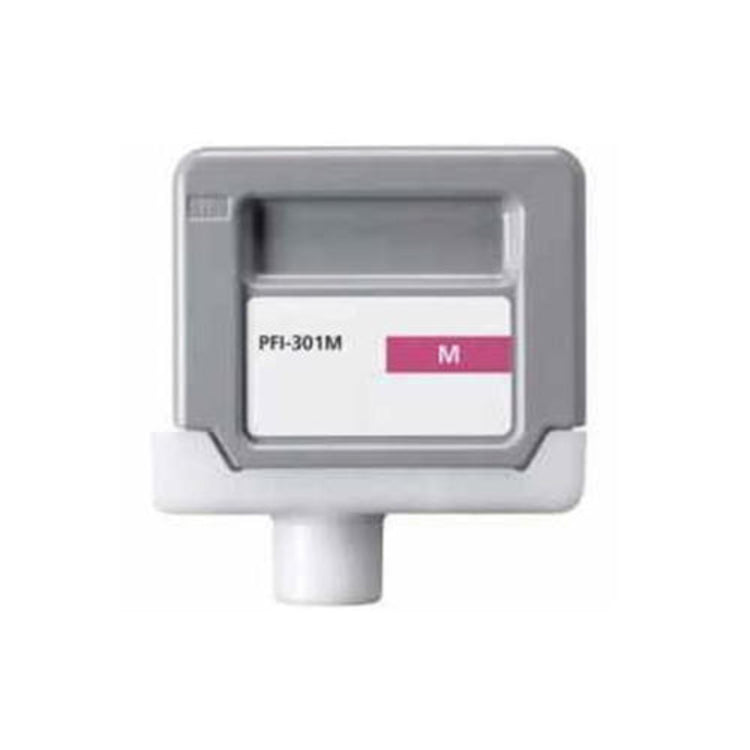 Compatible CANON PFI-301M (1488B001AA) Magenta Inkjet Cartridge Premium Quality - Cartouches Certifiées