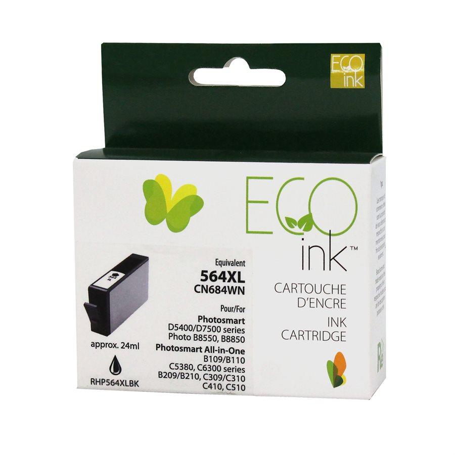 Refurbished HP 564XL (CN684WN) Black Inkjet Cartridge - Cartouches Certifiées