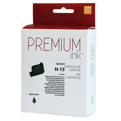 Refurbished HP 15 (C6615DN) Black Inkjet Cartridge - Cartouches Certifiées