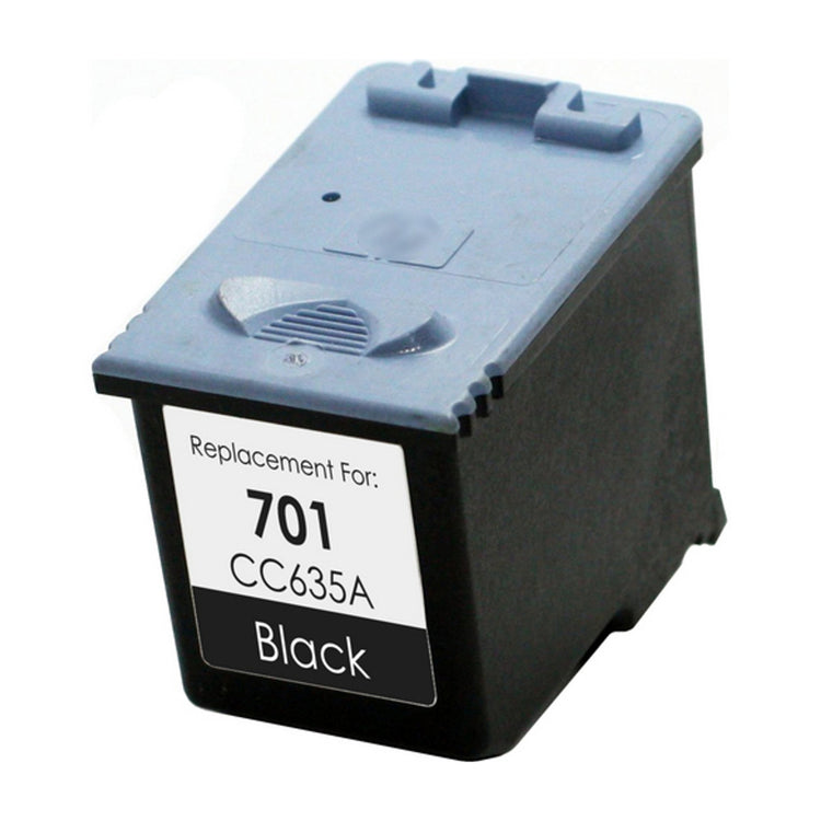 Refurbished HP 701 (CC635A) Black Inkjet Cartridge - Cartouches Certifiées