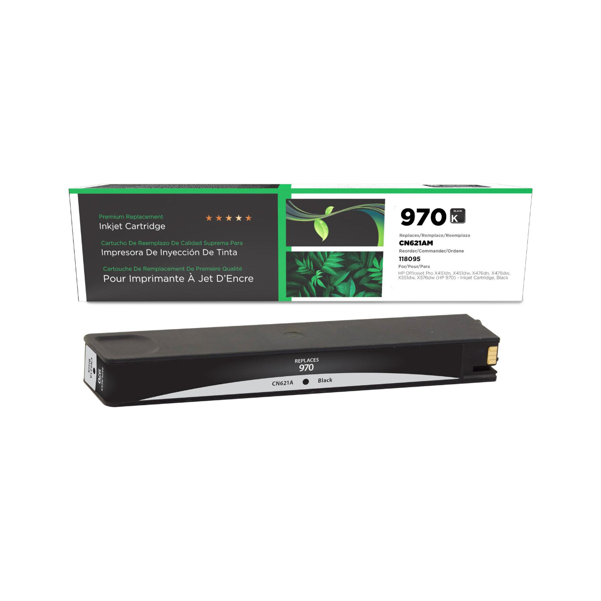 Refurbished HP 970 (CN621AM) Black Inkjet Cartridge - Cartouches Certifiées