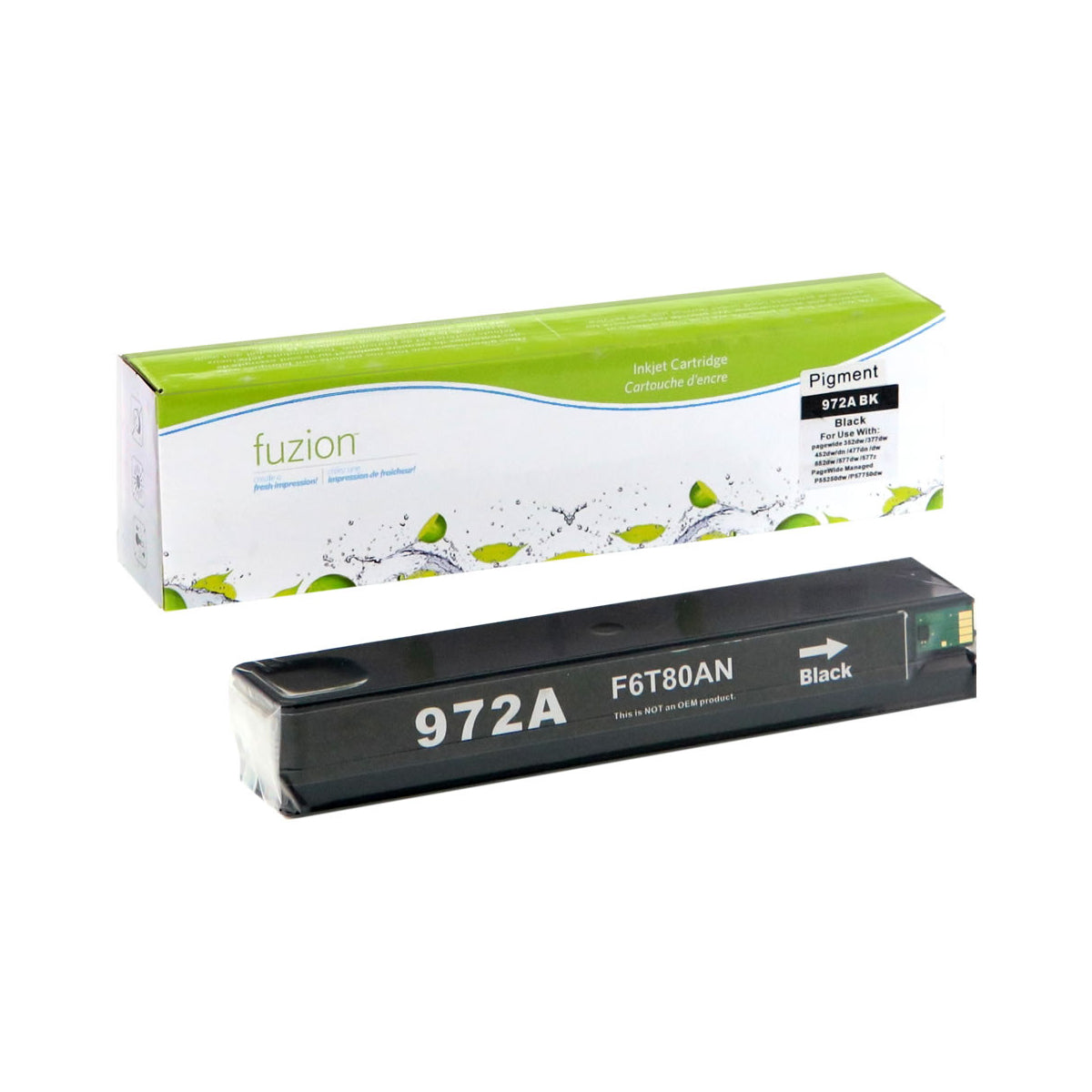 Refurbished HP 972A (F6T80AN) Black Inkjet Cartridge - Cartouches Certifiées