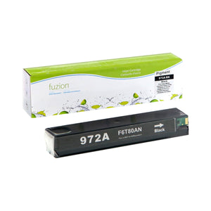 Refurbished HP 972A (F6T80AN) Black Inkjet Cartridge - Cartouches Certifiées