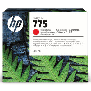 HP 775 - 500ml (1XB20A) Chromatic Red Original Inkjet Cartridge - Cartouches Certifiées