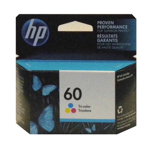 HP 60 (CC643WN) Color Original Inkjet Cartridge - Cartouches Certifiées