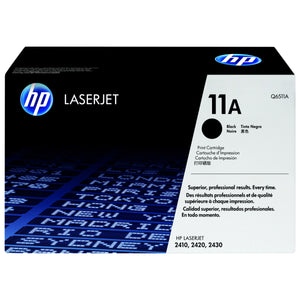 HP Q6511A (11A) Black Original Toner Cartridge - Cartouches Certifiées