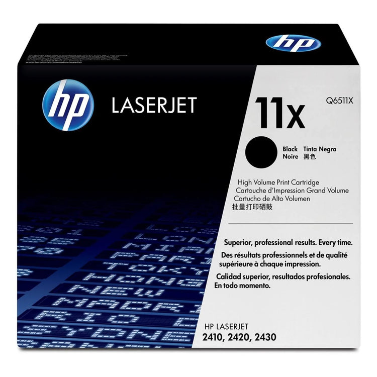 HP Q6511X (11X) Black Original Toner Cartridge - Cartouches Certifiées