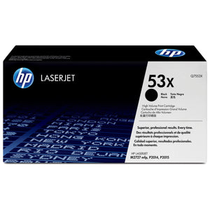 HP Q7553X (53X) Black Original Toner Cartridge - Cartouches Certifiées