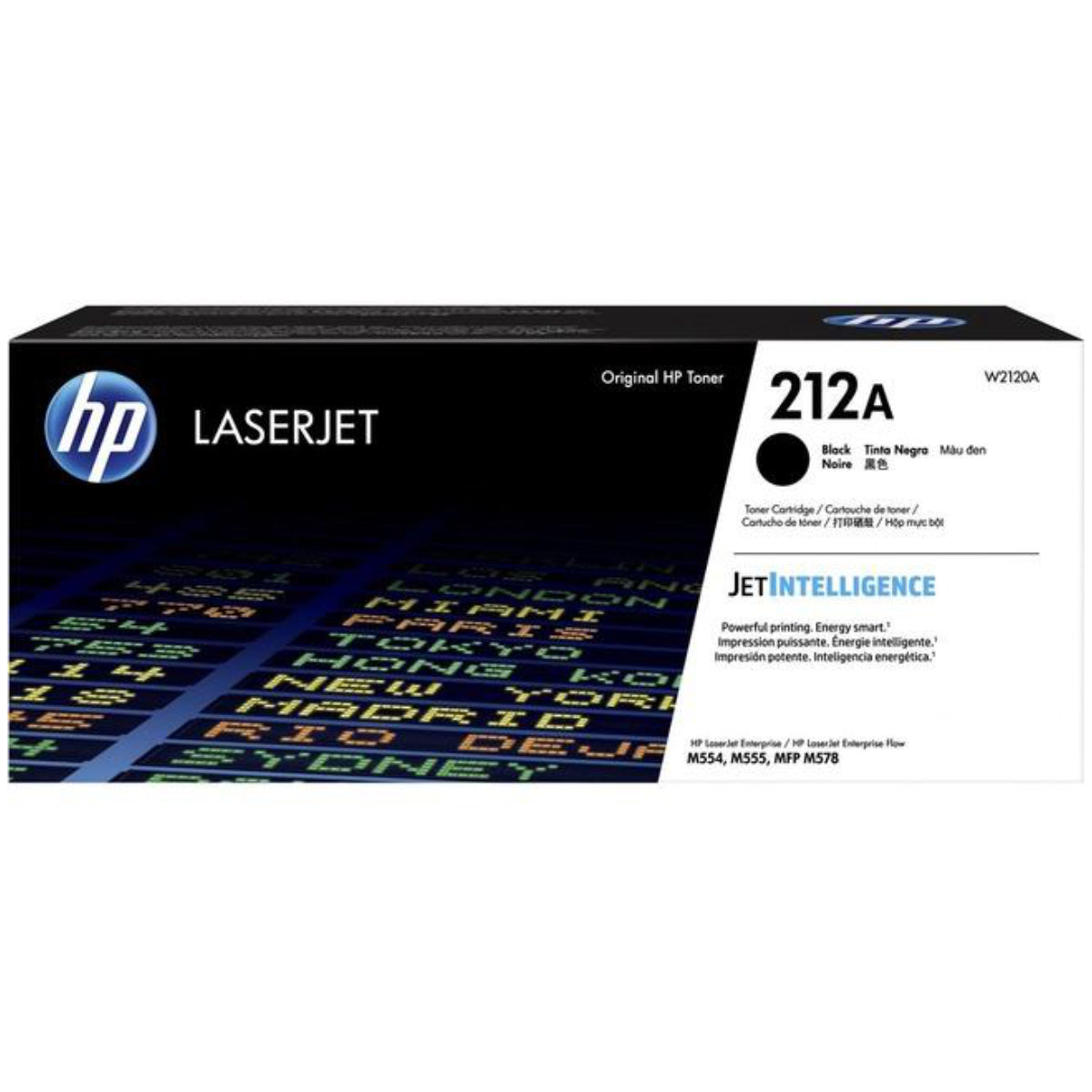 HP W2120A (212A) Black Original Toner Cartridge - Cartouches Certifiées
