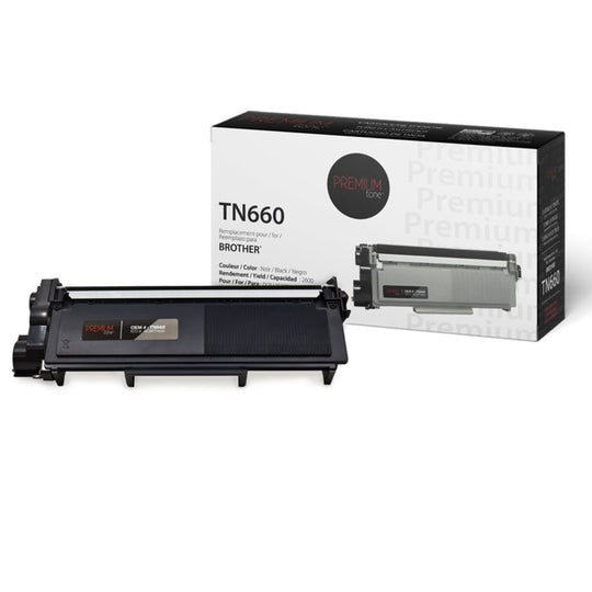 Compatible BROTHER TN-660 Noir Cartouche Laser Qualité supérieure