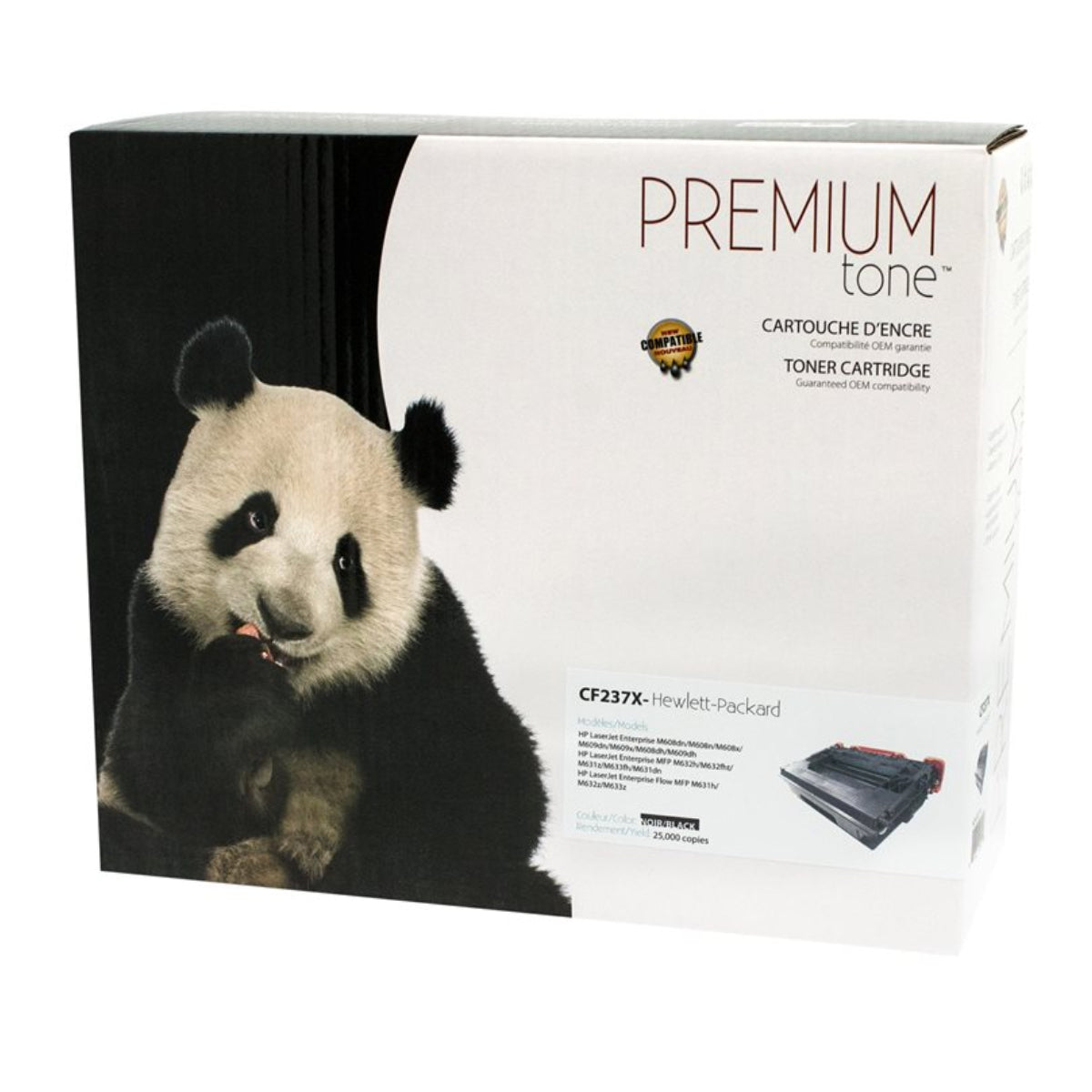 Compatible HP (37X) Black Toner Cartridge Premium Quality - Cartouches Certifiées