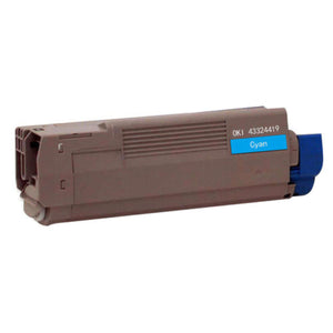 Cartridges for Compatible OKIDATA 43324419 Cyan Toner Cartridge Premium Quality - Cartouches Certifiées