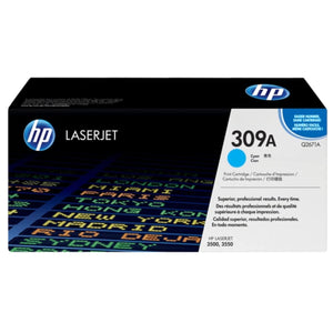 HP Q2671A (309A) Cyan Original Toner Cartridge - Cartouches Certifiées