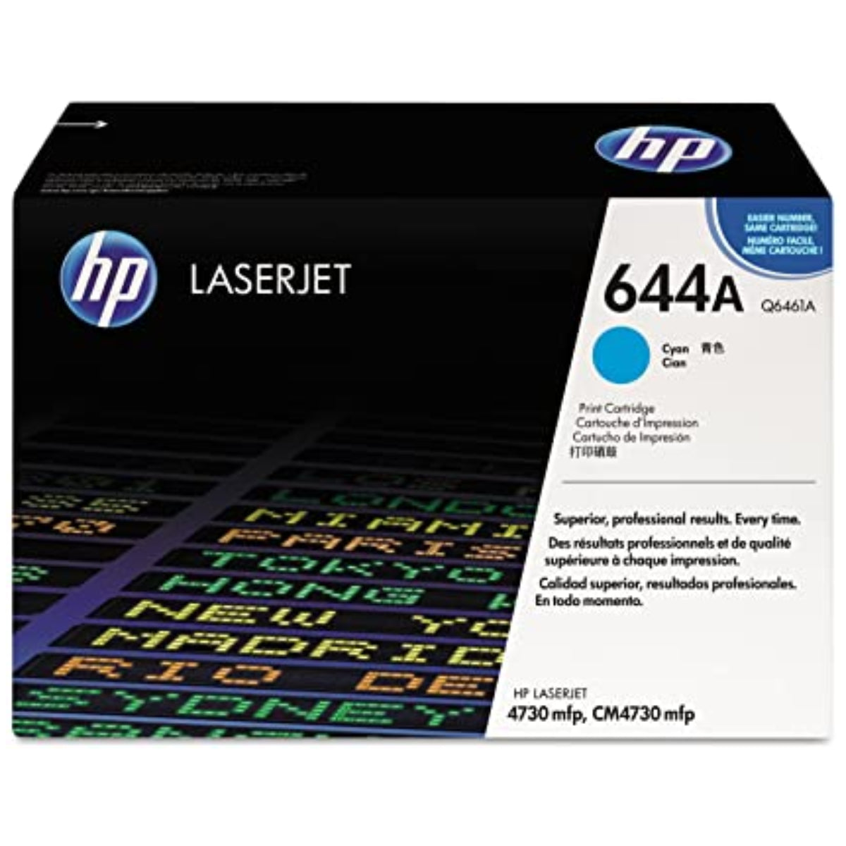 HP Q6461A (644A) Cyan Original Toner Cartridge - Cartouches Certifiées