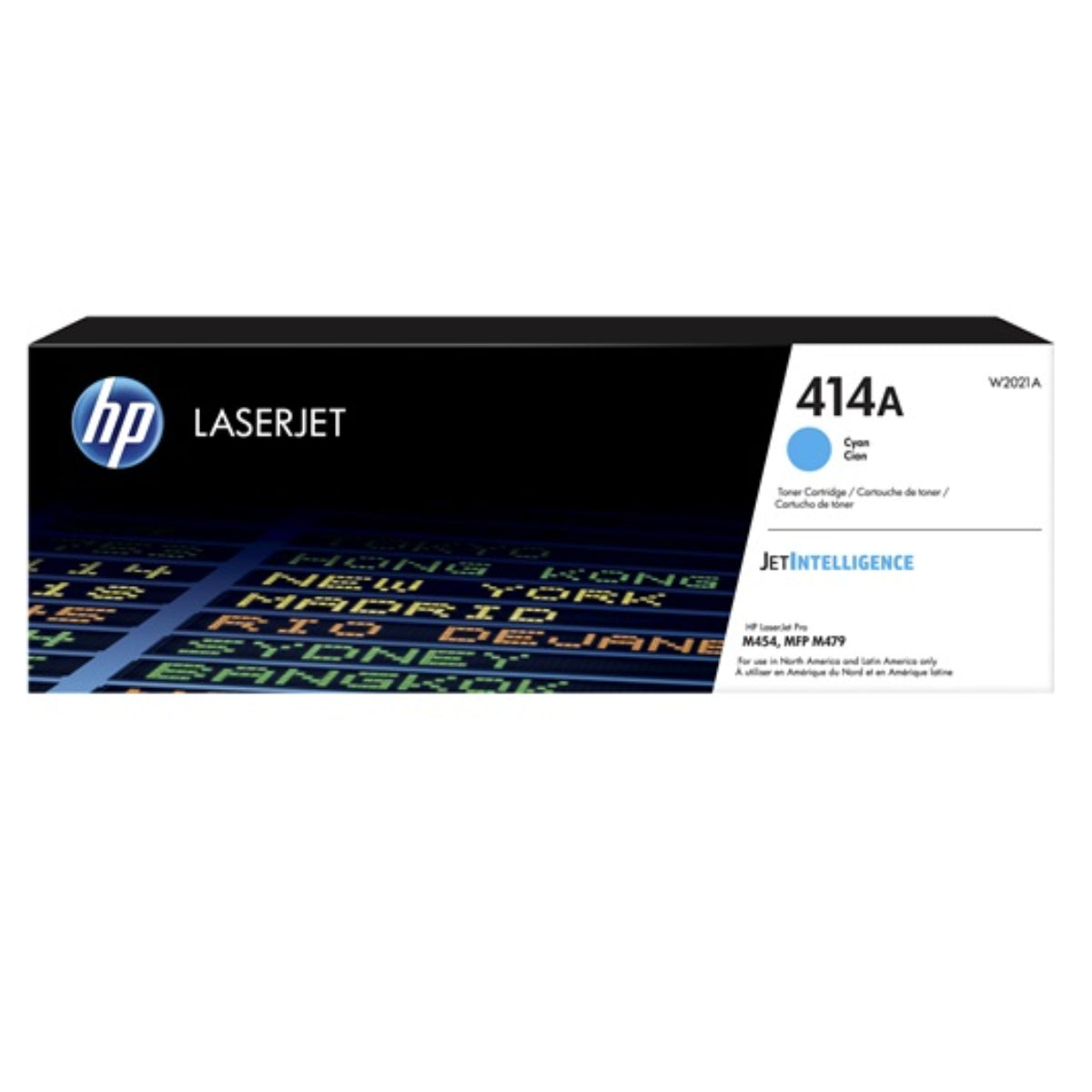 HP W2021A (414A) Cyan Original Toner Cartridge - Cartouches Certifiées