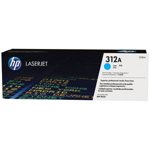 HP CF381A (312A) Cyan Original Toner Cartridge - Cartouches Certifiées