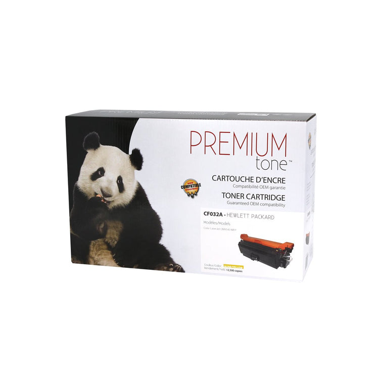 Compatible HP (646A) Yellow Toner Cartridge Premium Quality - Cartouches Certifiées