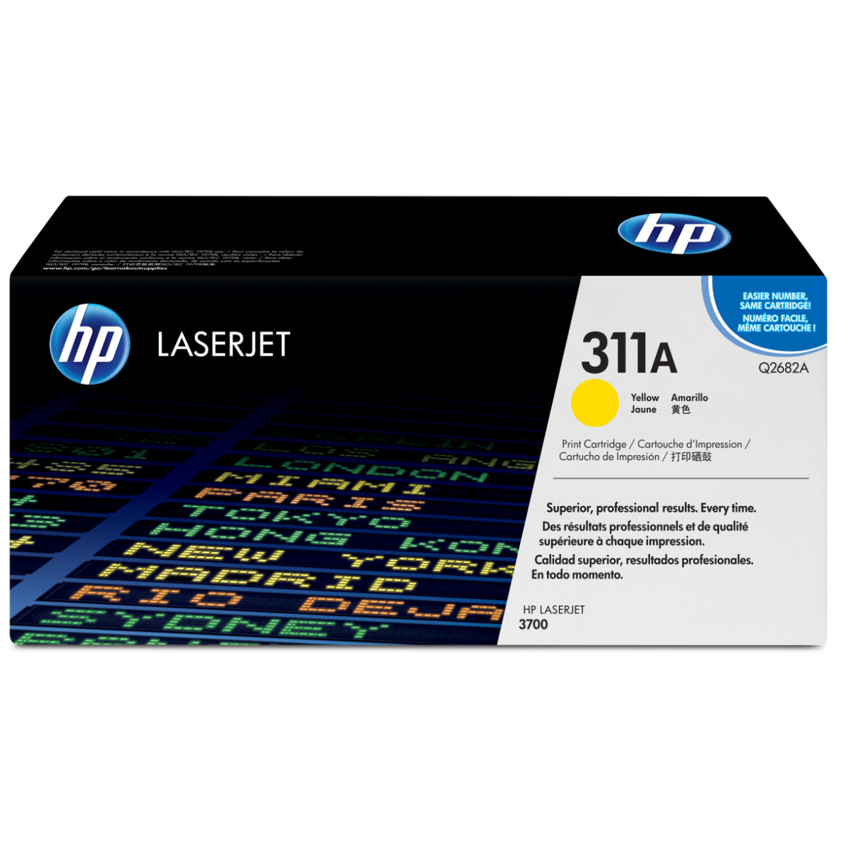 HP Q2682A (311A) Yellow Original Toner Cartridge - Cartouches Certifiées