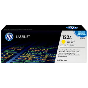 HP Q3962A (122A) Yellow Original Toner Cartridge - Cartouches Certifiées