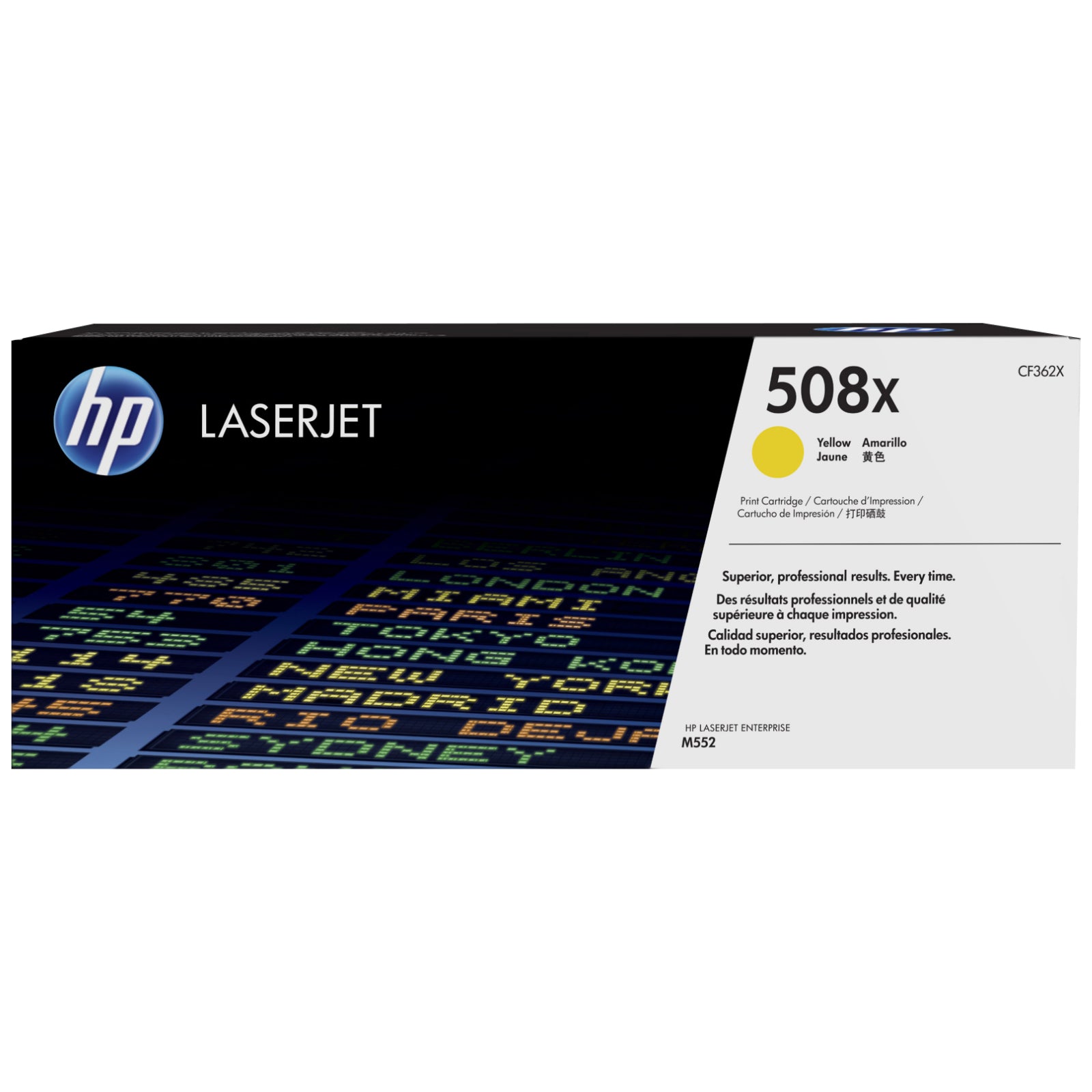 HP CF362X (508X) Yellow Original Toner Cartridge - Cartouches Certifiées