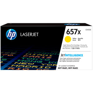 HP CF472X (657X) Yellow Original Toner Cartridge - Cartouches Certifiées