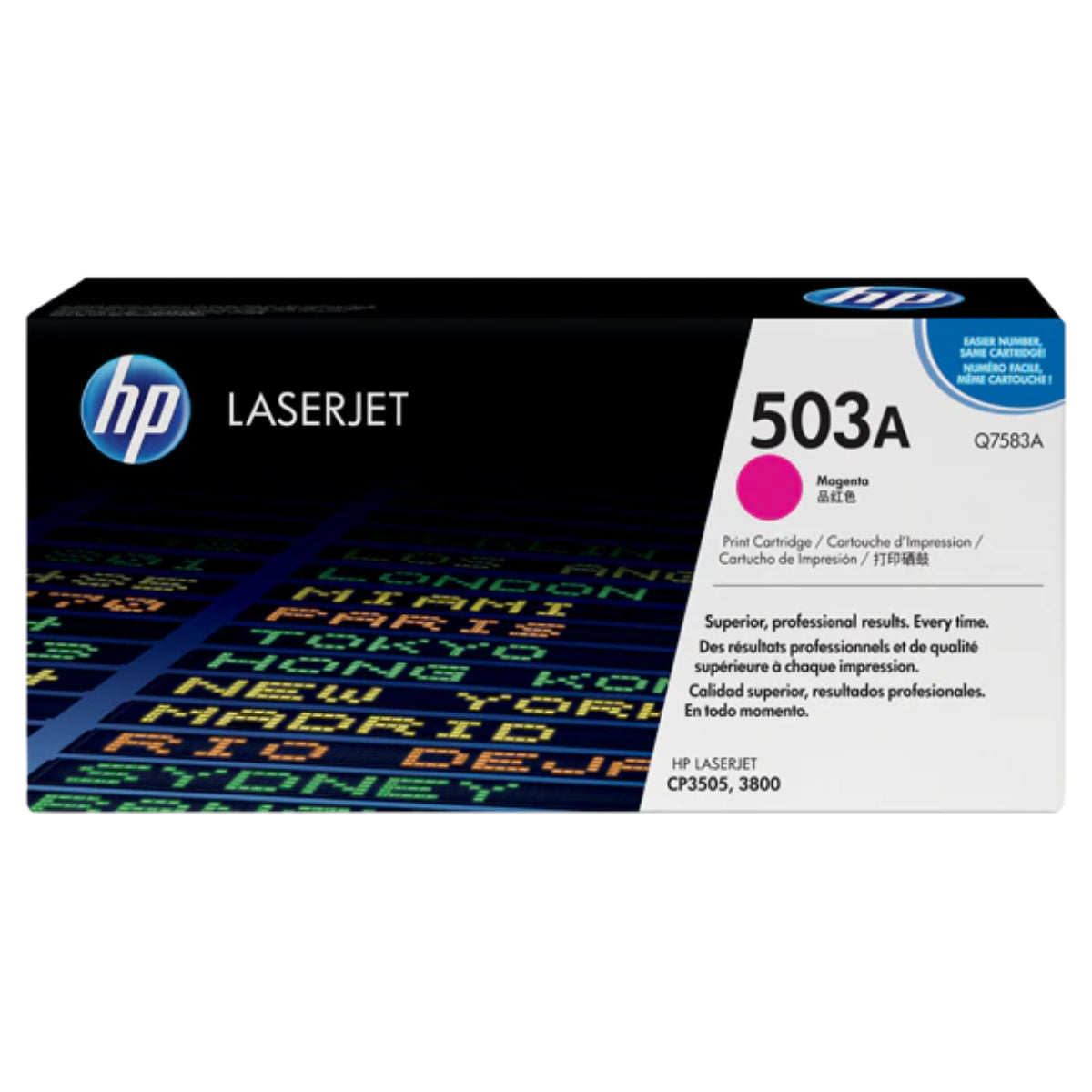HP Q7583A (503A) Magenta Original Toner Cartridge - Cartouches Certifiées