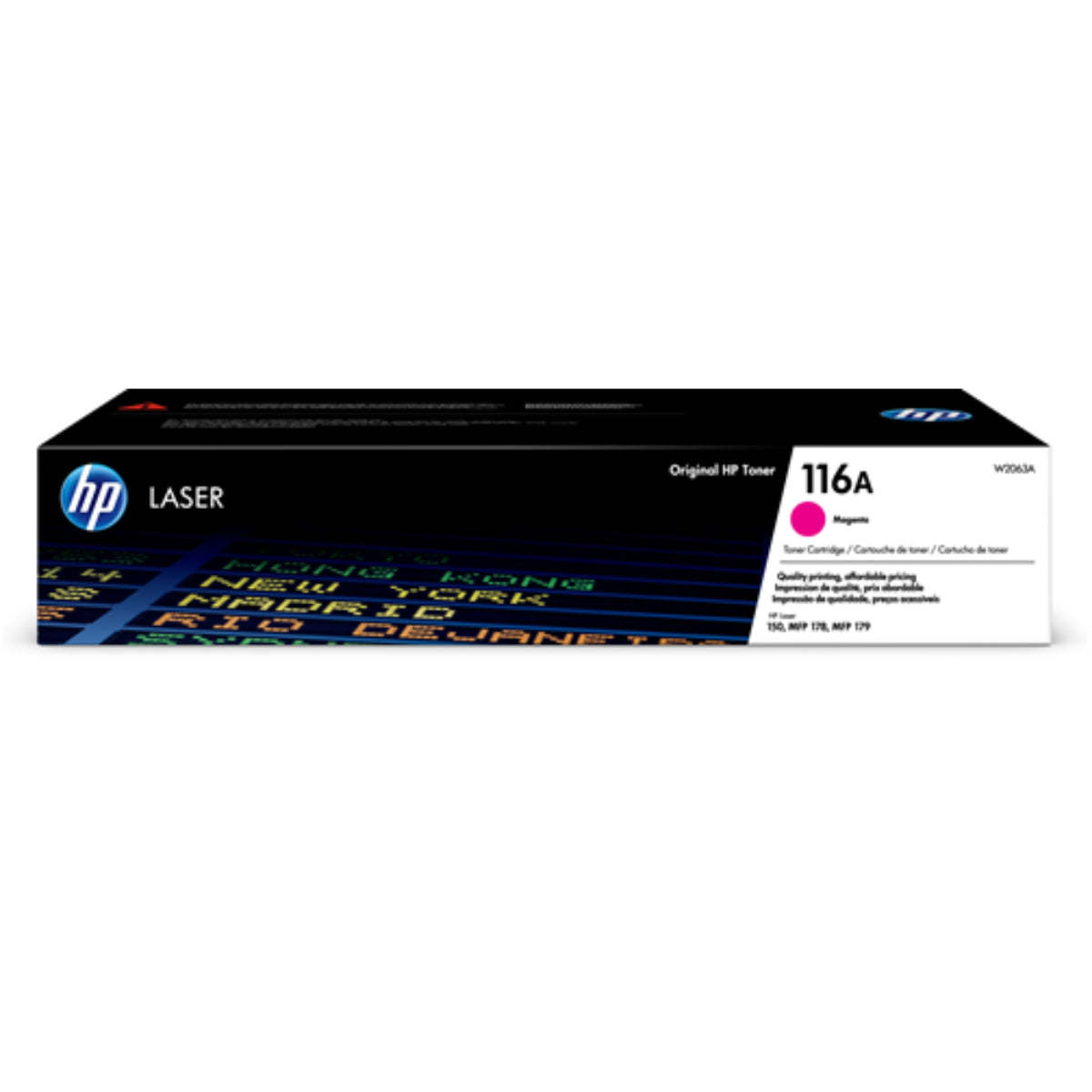 HP W2063A (116A) Magenta Original Toner Cartridge - Cartouches Certifiées